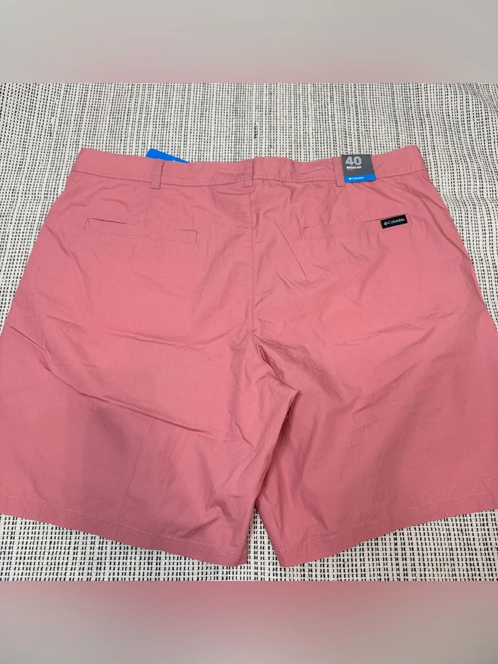 Columbia mens Washed out chino shorts flat shorts size 40 ins8”